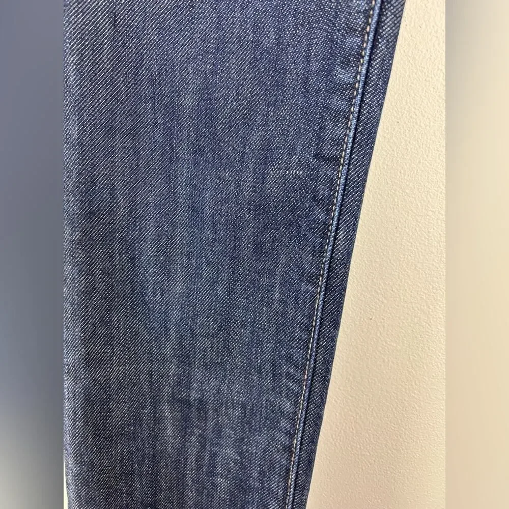 7 For All Mankind Roxanne Straight‎ Leg Skinny Jean Dark Wash Size 26